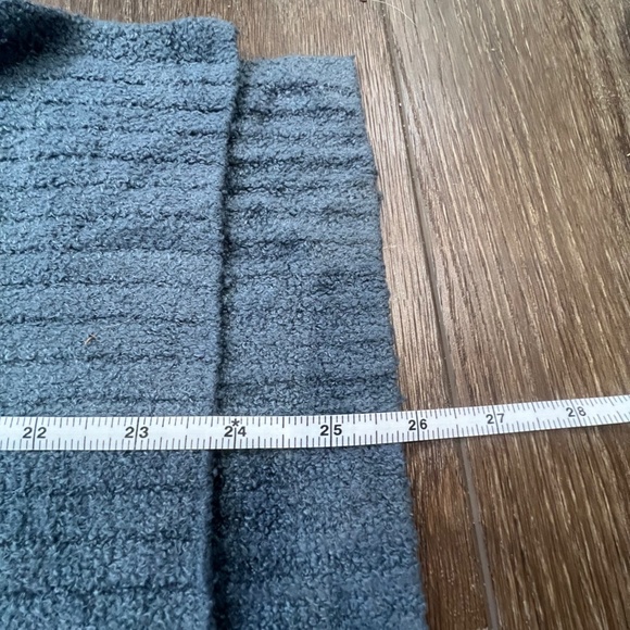 Barefoot Dreams Cozychic Lite Half Zip Tunic Blue Size XS Super Soft! - Picture 6 of 9